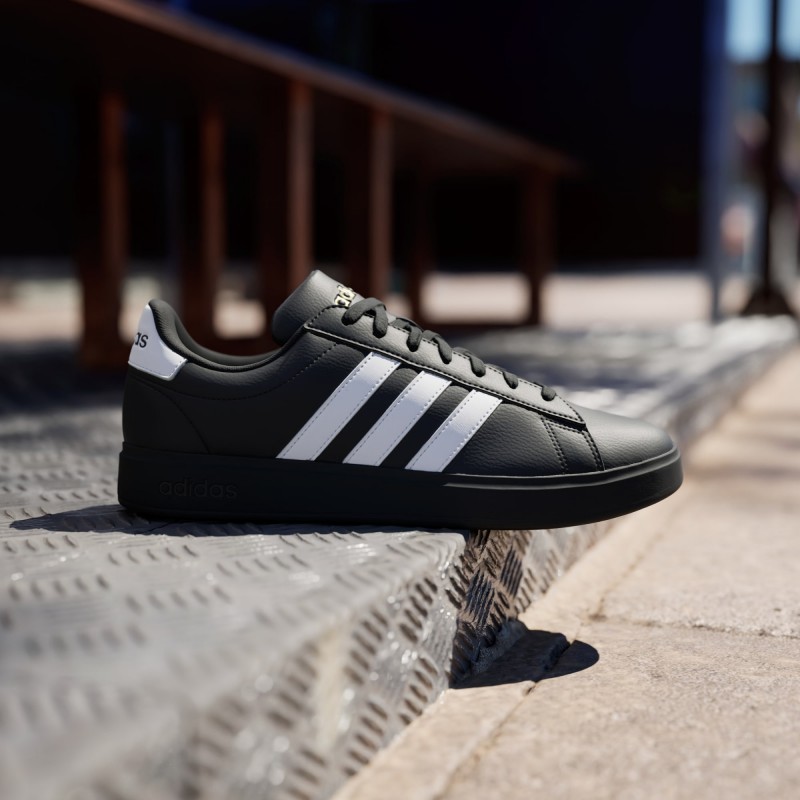 Giày adidas Grand Court Base 2.0 Nam - Đen Trắng