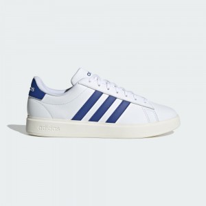 Giày adidas Grand Court Base 2.0 Nam - Trắng Xanh