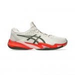 Giày Pickleball Tennis Asics Court FF 3 Nam - Trắng Xám Đỏ