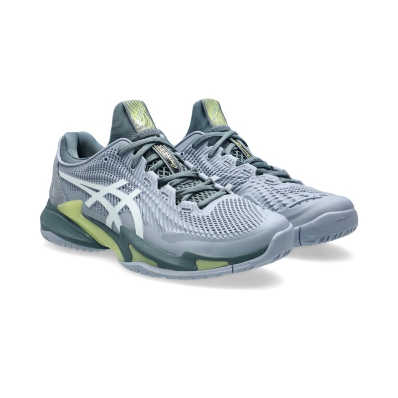 Giày Pickleball Tennis Asics Court FF 3 Nam - Xanh Xám