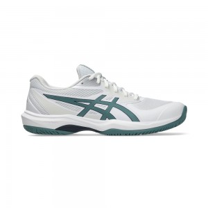 Giày Pickleball Tennis Asics Game FF Nam - Trắng Xanh