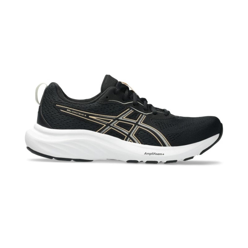 Giày Asics Gel-Contend 9 Nữ - Đen Trắng