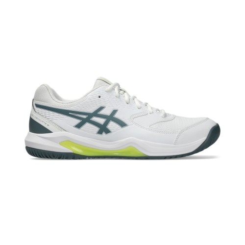 Giày Pickleball Tennis Asics Gel-Dedicate 8 Nam - Trắng Xám