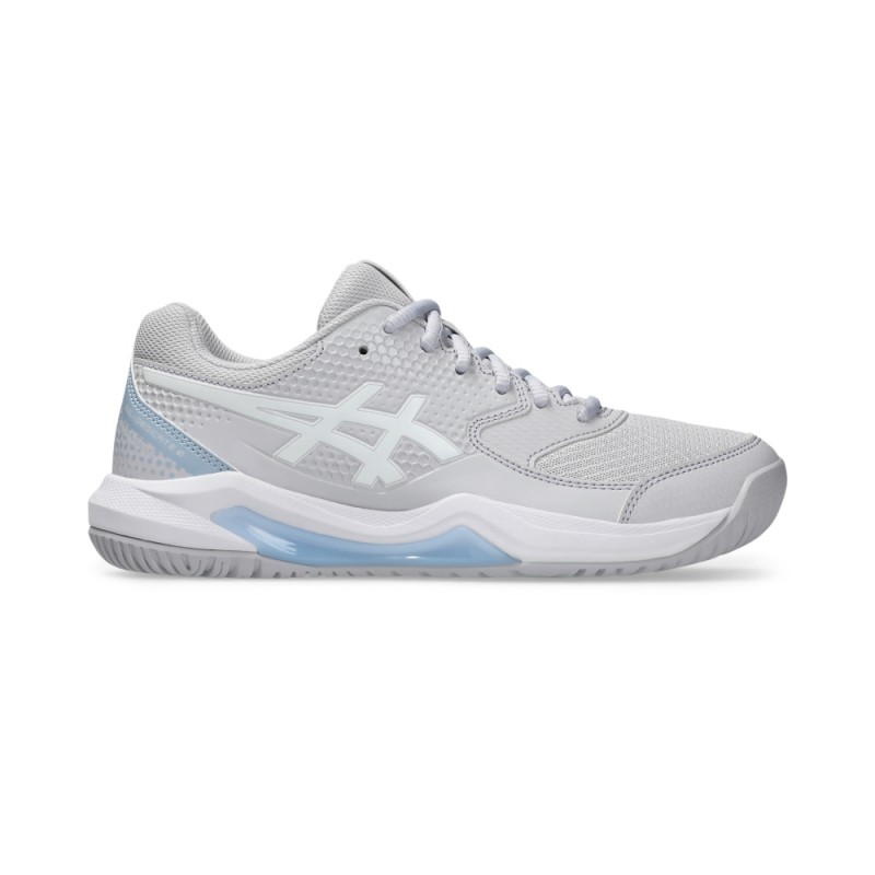 Giày Pickleball Tennis Asics Gel-Dedicate 8 Nữ - Xám Trắng
