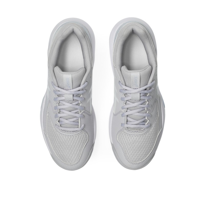 Giày Pickleball Tennis Asics Gel-Dedicate 8 Nữ - Xám Trắng