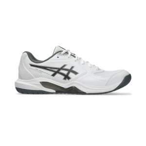 Giày Pickleball Tennis Asics Gel-Dedicate 9 Nam - Trắng Đen