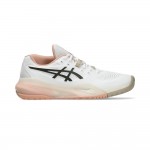 Giày Pickleball Tennis Asics GeL-Resolution X Nữ - Trắng Hồng Cam