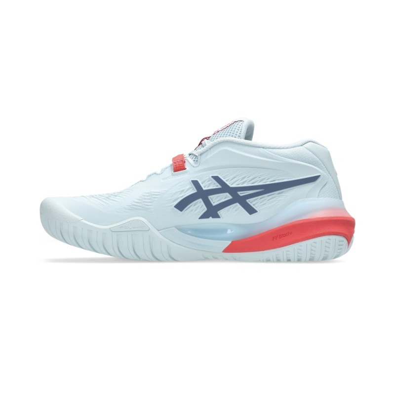 Giày Pickleball Tennis Asics GeL-Resolution X Nữ - Xanh Xám