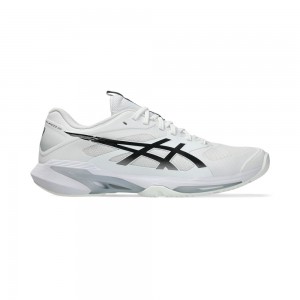 Giày Pickleball Tennis Asics Solution Speed FF 4 Nam - Trắng Đen