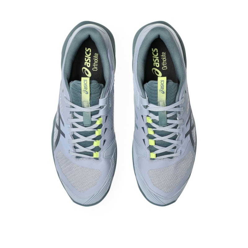 Giày Pickleball Tennis Asics Solution Speed FF 4 Nam - Xanh Xám
