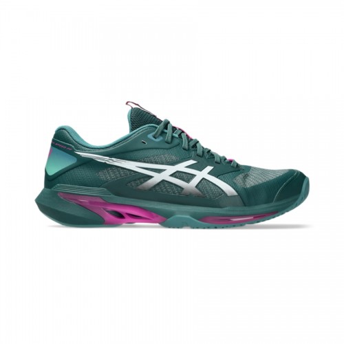 Giày Pickleball Tennis Asics Solution Speed FF 4 Nam - Xanh Lá