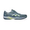 Giày Pickleball Tennis Asics Solution Swift FF 2 Nam - Xanh Xám