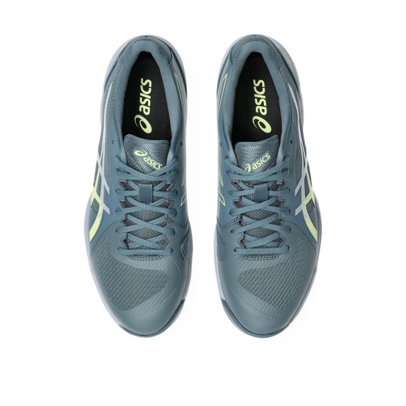 Giày Pickleball Tennis Asics Solution Swift FF 2 Nam - Xanh Xám