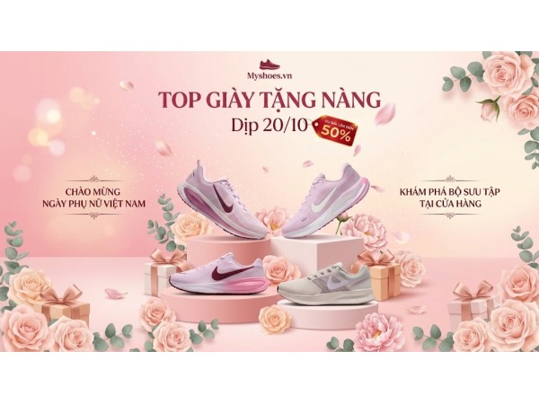 20/10 Tặng Gì Cho Nàng? TOP Giày Nữ Đẹp Khiến Chị Em Mê Mẩn Ngay Từ Cái Nhìn Đầu Tiên