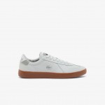 Giày Lacoste Baseshot Pro Leather Nam - Xám Nâu
