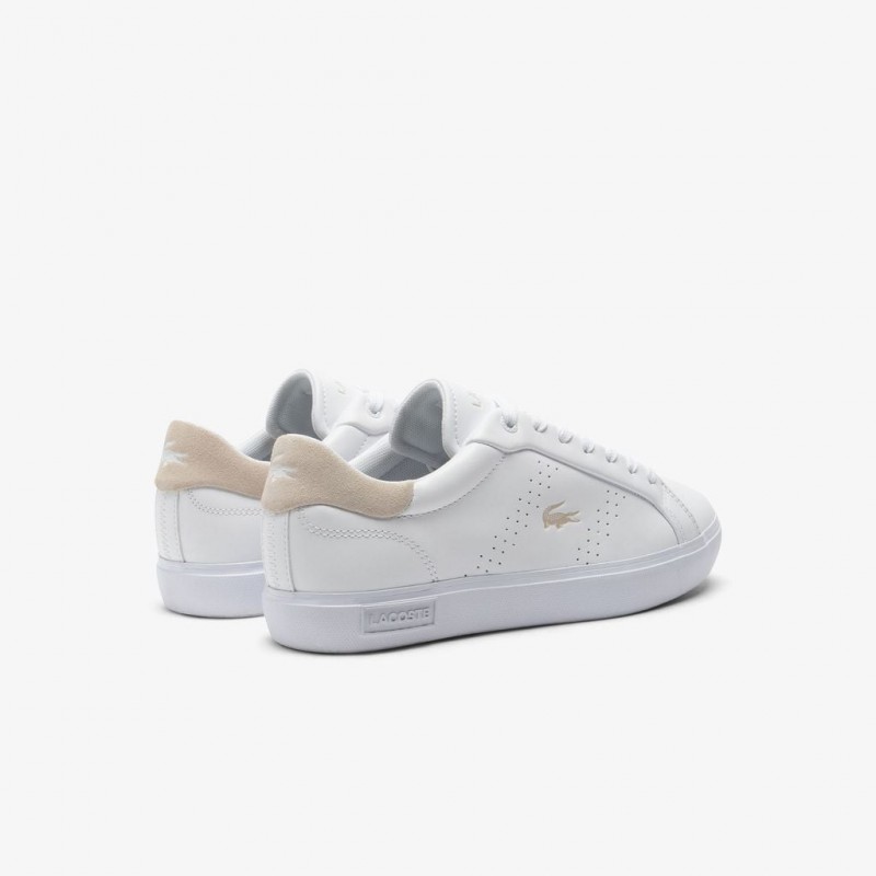 Giày Lacoste PowerCourt 2.0 Nữ - Trắng