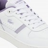 Giày Lacoste T-Clip Leather Nữ - Trắng Tím