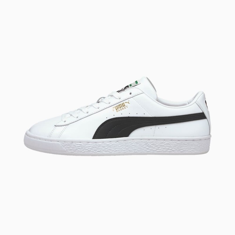 Giày Puma Basket Classic XXI Nam - Trắng Đen