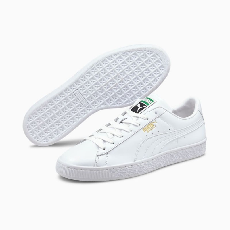 Giày Puma Basket Classic XXI Nam - Trắng