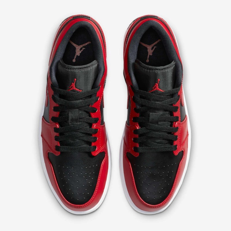 Giày Nike Air Jordan 1 Low Nam - Đen Đỏ