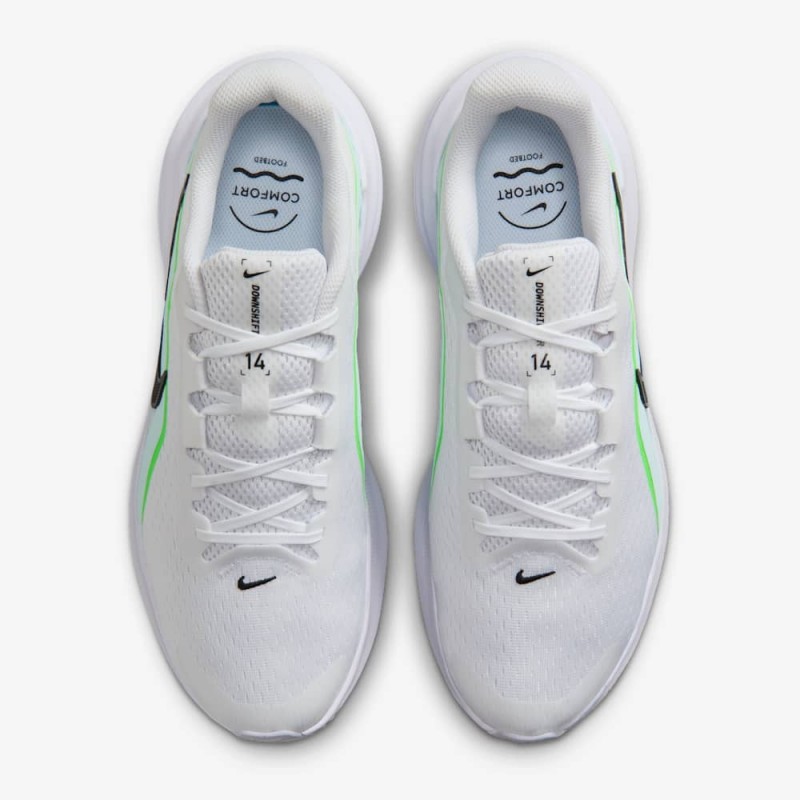 Giày Nike Downshifter 14 Nam - Trắng Xanh