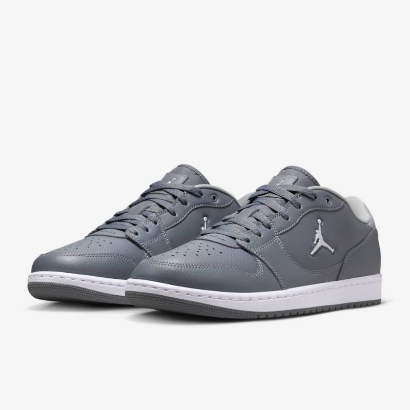 Giày Nike Jordan Court Connect Low Nam - Xám Trắng