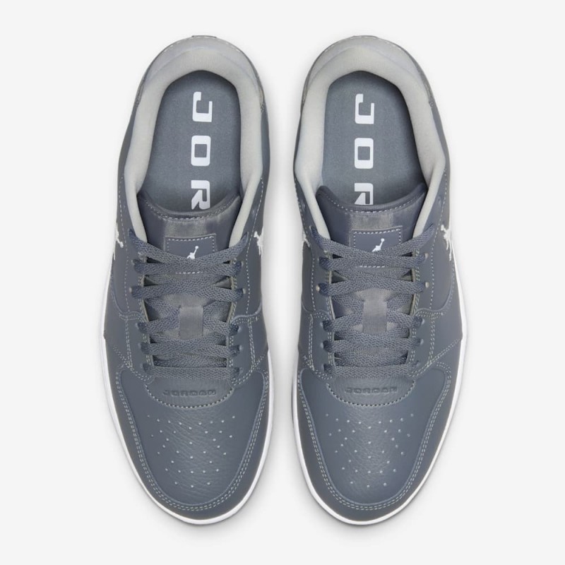 Giày Nike Jordan Court Connect Low Nam - Xám Trắng