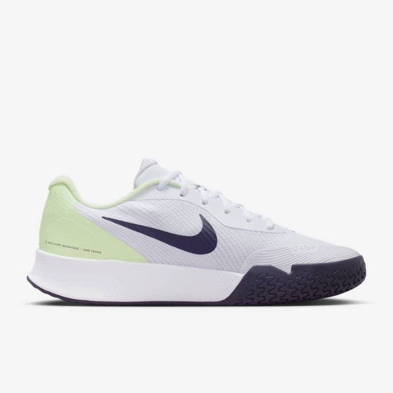 Giày Pickleball Tennis Nike Vapor Lite 3 Nam - Trắng Xanh Đen Giày Pickleball Tennis Nike Vapor Lite 3 Nam - Trắng Xanh Đen