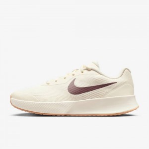 Giày Pickleball Tennis Nike Vapor Lite 3 Nữ - Trắng Nâu
