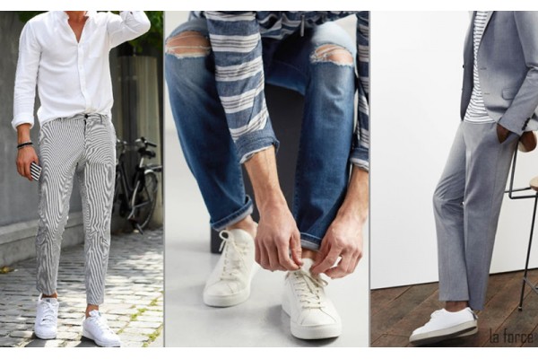 Những đôi giày sneaker trắng dễ phối đồ nhất. Có thể bạn chưa biết?