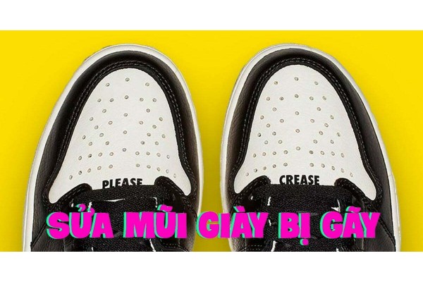 Cách sửa mũi giày bị gãy tại nhà