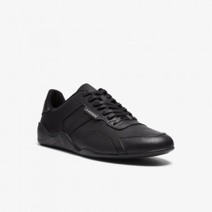 Giày Lacoste Hapona 721 Leather Nam - Đen Full