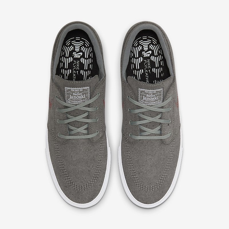 Giày Nike SB Zoom Stefan Janoski FL Nam - Xám