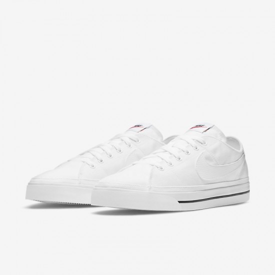 Giày Nike Court Legacy Canvas Nam - Trắng Giày Nike Court Legacy Canvas Nam - Trắng