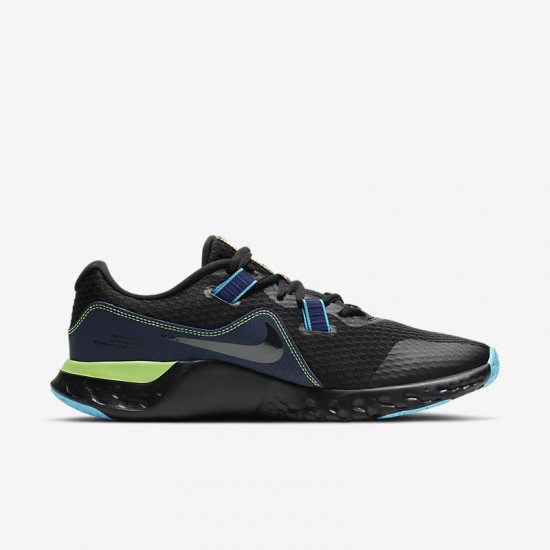 Giày Nike Renew Retaliation TR 2 Nam - Đen Xanh Giày Nike Renew Retaliation TR 2 Nam - Đen Xanh