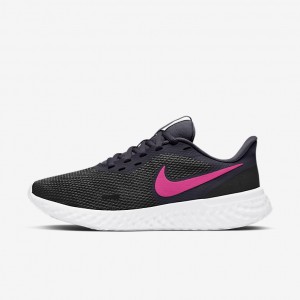 Giày Nike Revolution 5 Nữ - Đen Hồng
