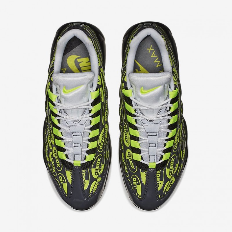 Giày Nike Air Max 95 Premium - Đen Vàng
