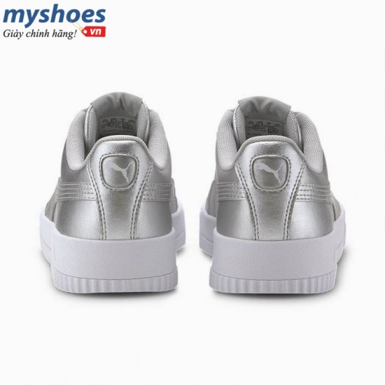 Giày Puma Carina Metallic Nữ Sliver Giày Puma Carina Metallic Nữ Sliver