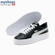 Giày Puma Smash Platform L Nữ Đen Trắng Giày Puma Smash Platform L Nữ Đen Trắng