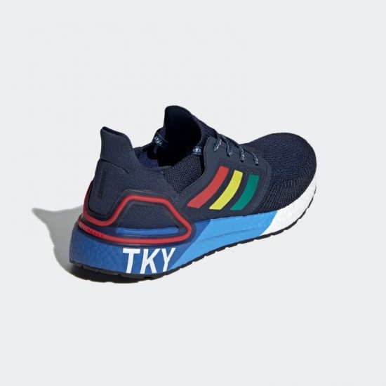 Giày adidas Ultra Boost 20 Tokyo City Nam - Xanh Navy Đỏ Giày adidas Ultra Boost 20 Tokyo City Nam - Xanh Navy Đỏ