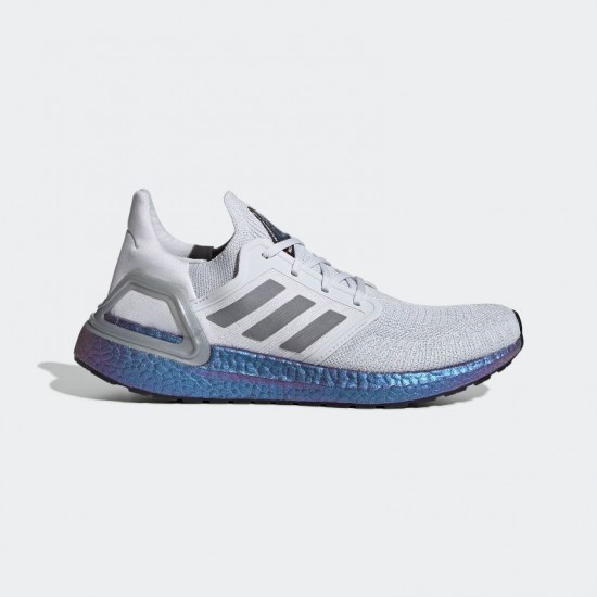 Giày adidas Ultra Boost 20 Nam - Xám Đế Xanh Giày adidas Ultra Boost 20 Nam - Xám Đế Xanh