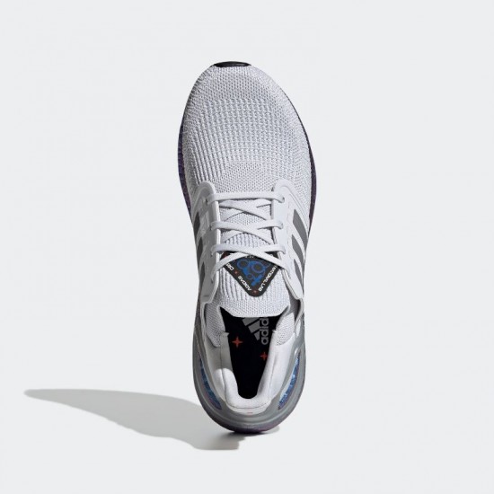 Giày adidas Ultra Boost 20 Nam - Xám Đế Xanh Giày adidas Ultra Boost 20 Nam - Xám Đế Xanh