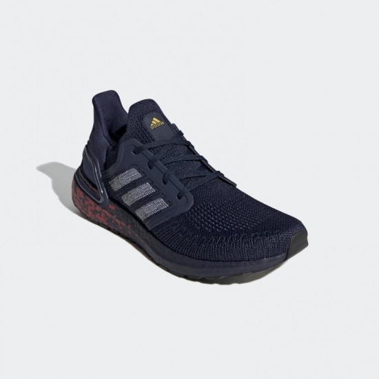 Giày adidas Ultra Boost 20 Nam - Xanh Navy Đỏ Giày adidas Ultra Boost 20 Nam - Xanh Navy Đỏ