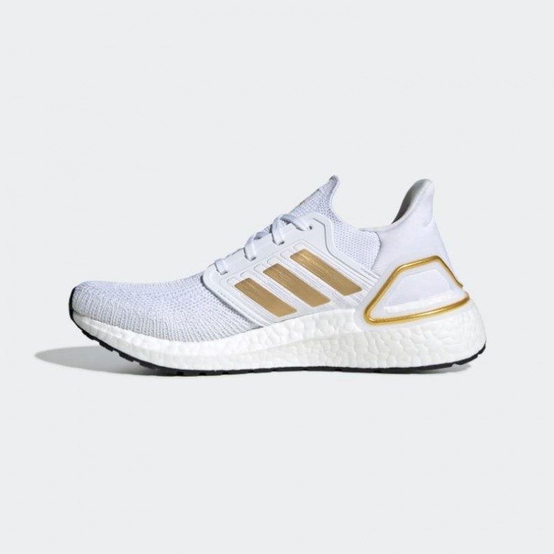Giày adidas Ultra Boost 20 Nam - Trắng Gold