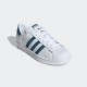 Giày adidas Superstar Nữ - Trắng xanh Giày adidas Superstar Nữ - Trắng xanh