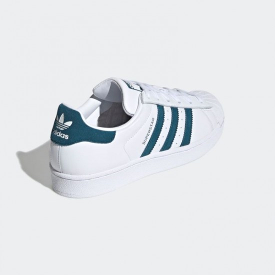 Giày adidas Superstar Nữ - Trắng xanh Giày adidas Superstar Nữ - Trắng xanh