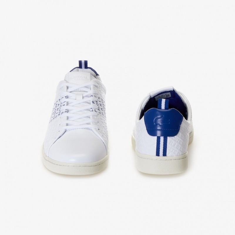 Giày Lacoste Carnaby Evo 119 - Trắng Xanh 