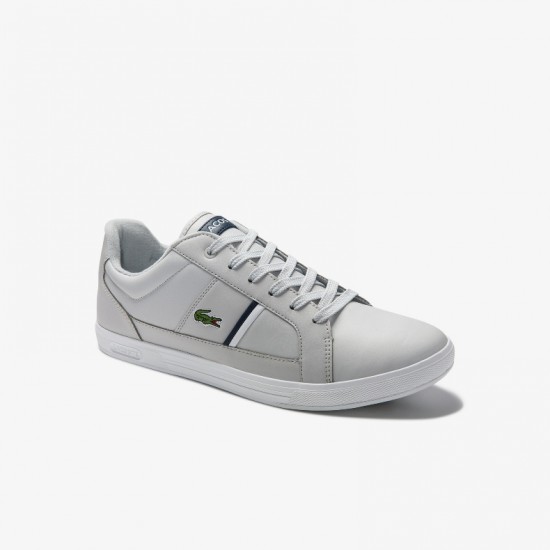 Giày Lacoste Europa 120 Nam - Xám Trắng Giày Lacoste Europa 120 Nam - Xám Trắng