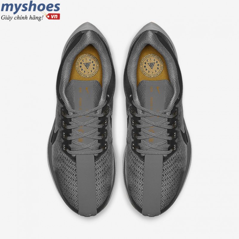Giày Nike Pegasus 35 Turbo Nam - Xám Vàng 
