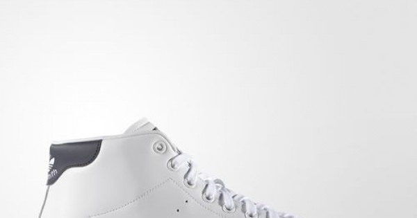 Giày adidas Stan Smith Mid Nữ - Trắng đen